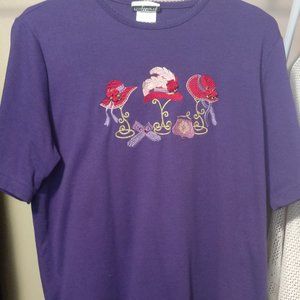 Purple Red Hat Shirt